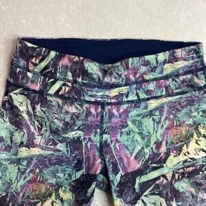 Lululemon Special Edition Cropped II legging Run Inspire Iridescent SZ 6